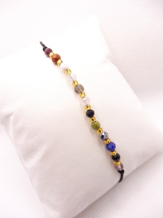 Bransoletka dla Koziorożca 12 KAMIENI MOCY