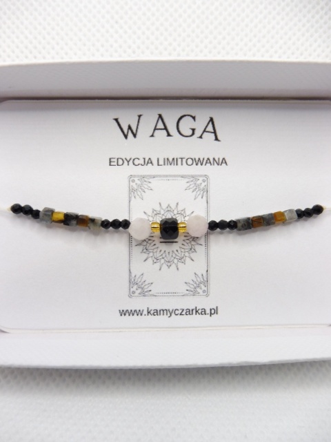 Bransoletka z Kamieniami Naturalnymi Ascendent Waga Bransoletka z Kamieniami Naturalnymi Ascendent Waga