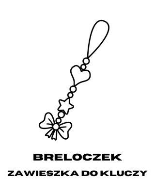 Zawieszka do Kluczy z Kamieniami Naturalnymi - Personalizowana