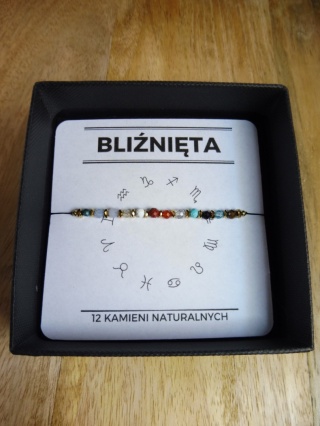 Bransoletka dla Bliźniąt 12 KAMIENI MOCY