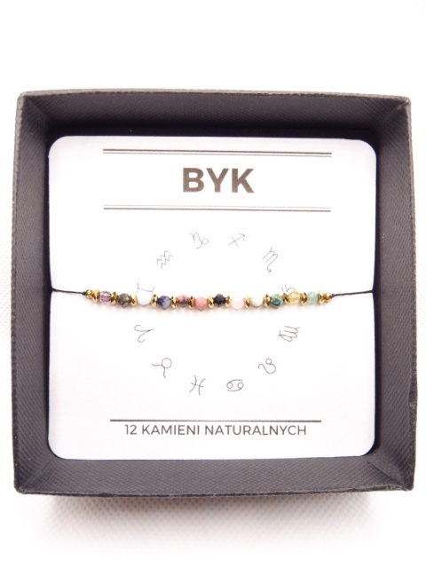 Bransoletka dla Byka 12 KAMIENI MOCY