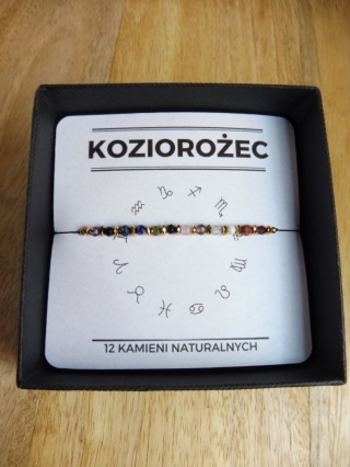 Bransoletka dla Koziorożca 12 KAMIENI MOCY