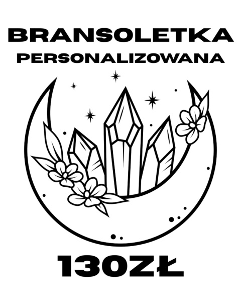 Bransoletka z Kamieni Naturalnych - Personalizowana