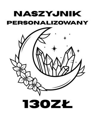 Naszyjnik z Kamieni Naturalnych - Personalizowany